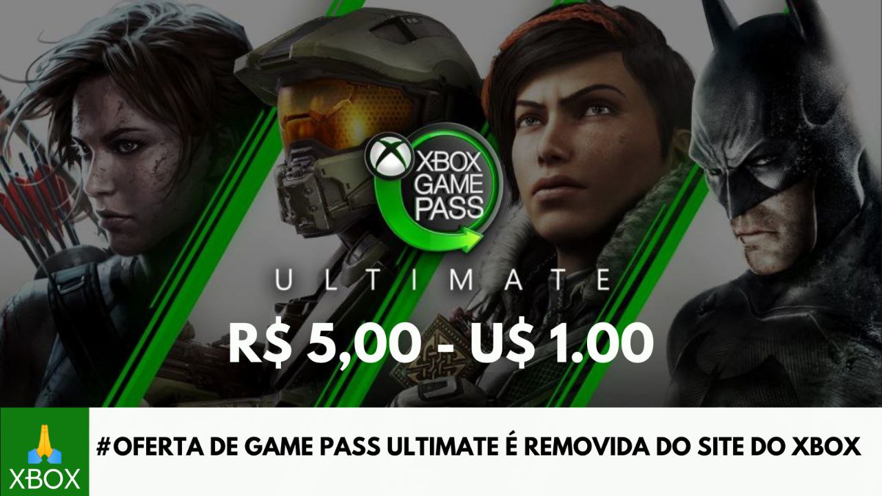 Valor promocional de R$ 5 para assinar Xbox Game Pass deixa de ser