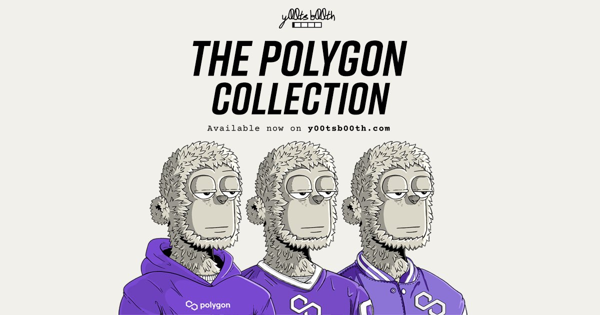 We're launching the new <a href="/0xPolygon/">Polygon | POL</a> Collection! 

Flex your new blockchain swag, show it to all! <a href="/y00tsNFT/">y00ts</a>