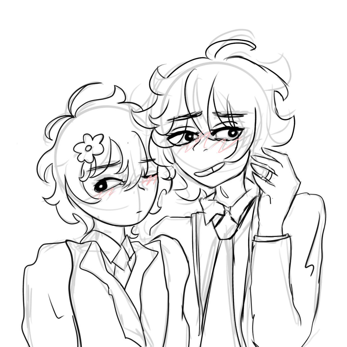 fedyameow's tweet photo. Forgot to finish it whoops 😭
Day 7: marriage
#suntanweek2023 #omorisuntan https://t.co/CWEQ0yhSd8