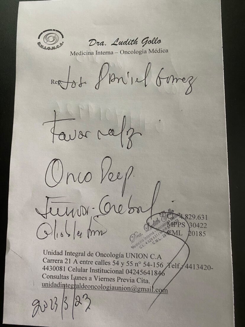 isnardobravo's tweet photo. El hijo de un amigo de la infancia requiere hacerse un OncoDeep, examen sumamente costoso. No cuentan con los recursos. Cualquier institución o Alma caritativa que desee ayudar se puede comunicar al 04121749891. Gracias 🙏 https://t.co/ovKOlBcIUY