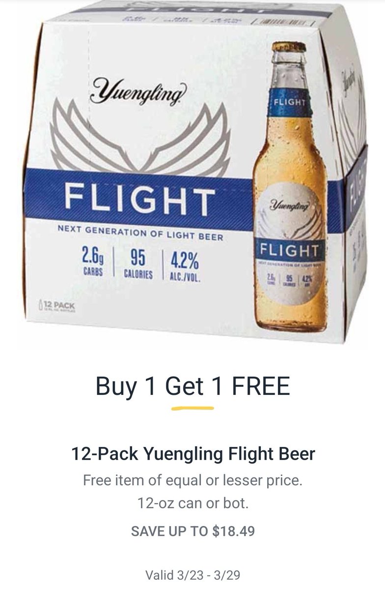 beer_around's tweet photo. Run, don't walk, to @Publix and pick up some @yuenglingbeer Flight before Thursday and enjoy a great summer beer at BOGO https://t.co/d0IzYGTZeC
