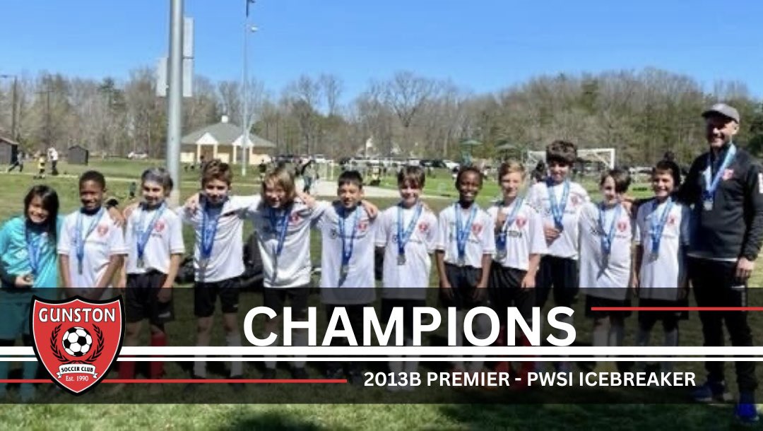 GunstonSC's tweet image. Congratulations to the following teams on finishing as finalists and champions this weekend!

2010G Premier - Champions🥇
2012B Premier - Finalists🥈
2013B Premier -Champions🥇
