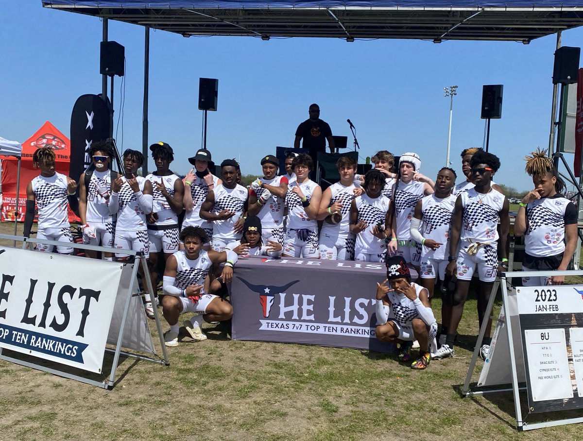 20 TEAMS came for the SMOKE..Thank you all who came. TRUEBUZZ 15U..VICTORY #6..NEXT Up BATTLE HOUSTON 👨🏾‍🍳🍽🧃@RonMurrayJr @TrueBuzzFB @CoachEmmett @TrustMyEyesO @Coast2Coasttc @AlPopsFootball @Endzone7on7 @ScottRapp17  @TXTopTalent @Marchen44 @HSFBscout @PrepRedzoneTX  @DRSportz_