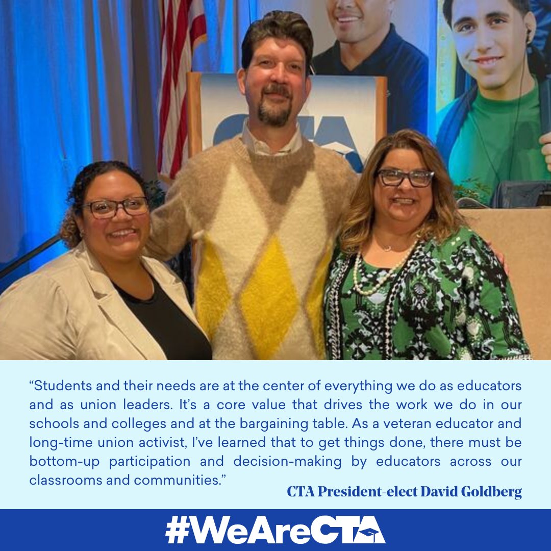 California Teachers Association tweet media