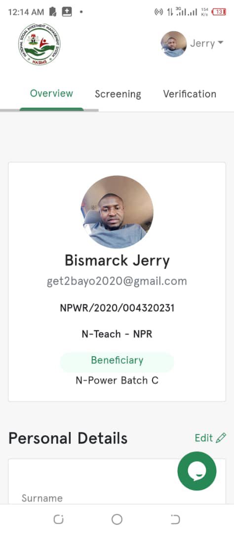 MainaBismarck's tweet photo. @npower_ng Good morning sir/mah pls look into my issues am Bismarck Jerry maina with Npower number NPWR/2020/004320231 I have not received any payment at all and my Dashboard is validated pls help out. https://t.co/8iMbXtzmug