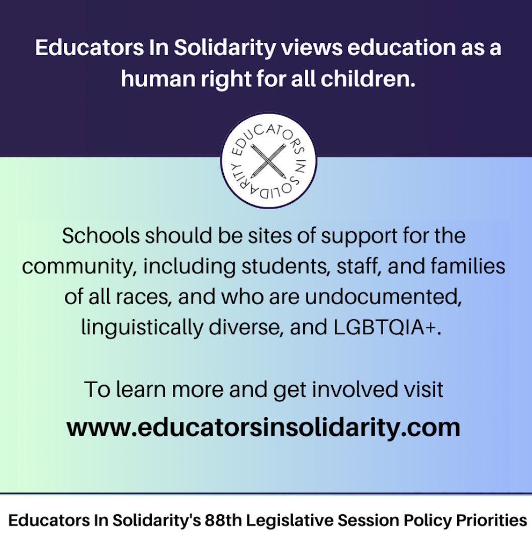 Educators in Solidarity tweet media