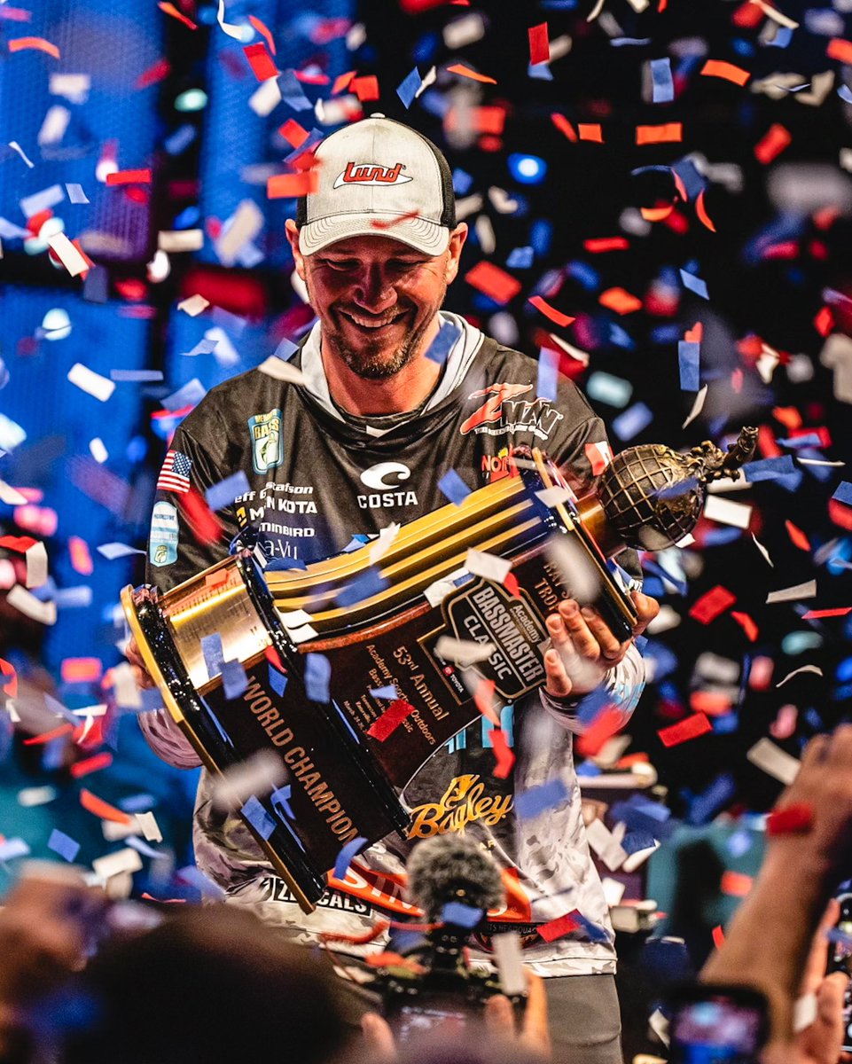 Congratulations to your 2023 Bassmaster Classic Champion, <a href="/GussyOutdoors/">Jeff Gustafson</a>!🏆

#BassmasterClassic #Bassmaster <a href="/bassmaster/">Bassmaster</a>