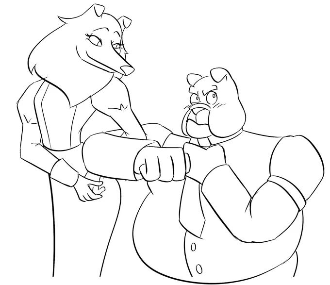 I've been revisiting old OCs of mine, really wanna start making a big story with them some day. 
