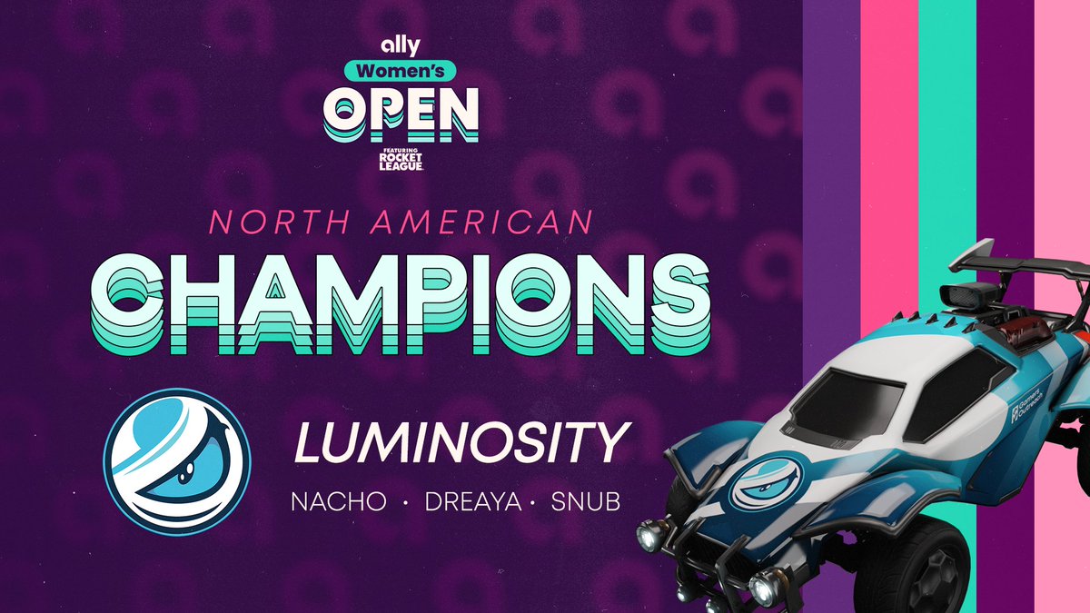 RaidiantGG's tweet image. CHAMPIONS OF ALLY WOMEN'S OPEN NORTH AMERICA - @Luminosity 

🏆 @VioletNachos 
🏆 @Dreayas 
🏆 @SnubDOA