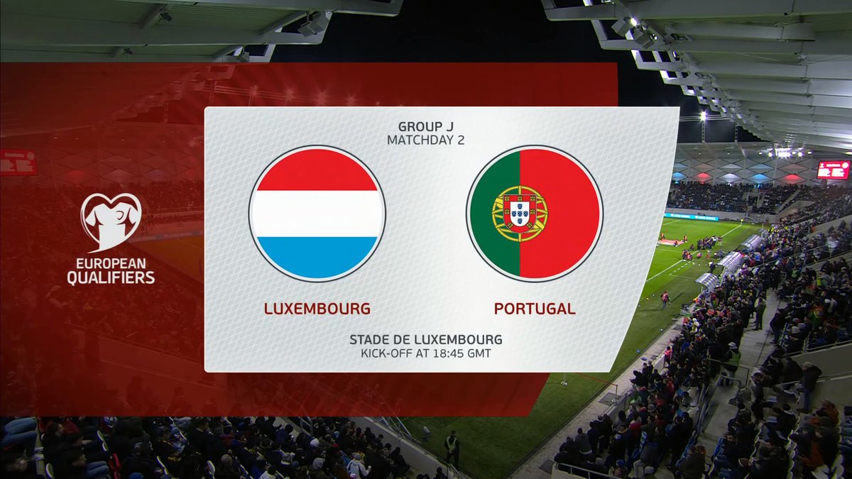 Luxembourg vs Portugal Full Match Replay Euro 2024 qualifying