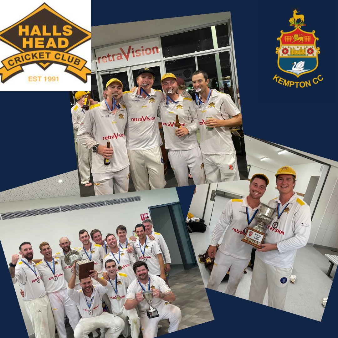KemptonCC2003's tweet photo. Congratulations to Jarod Little and Halls Head CC on their A Grade 2022/2023 Season as One day &amp; T20 Champions.

Jarod as our overseas player back in the 2019 season helped the 1st team secure promotion from Division 5 of the Surrey Champs to Division 4. https://t.co/H1CWiaz5ma