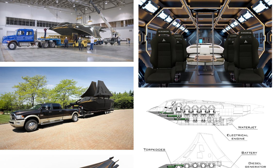 ThinkedUpTV's tweet photo. The interior is like something out of a bond film and the wings fold for transport. https://t.co/SGWGi8Guhq