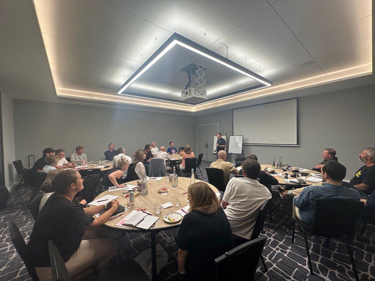 LeadingTeams's tweet image. Our team was back together again last week in Sydney.

Every 6 weeks we get everyone face to face to work on both the dynamics and mechanics of our business. Implementing our own performance improvement program, just like our clients do.

#leadingteams #highperformanceteams