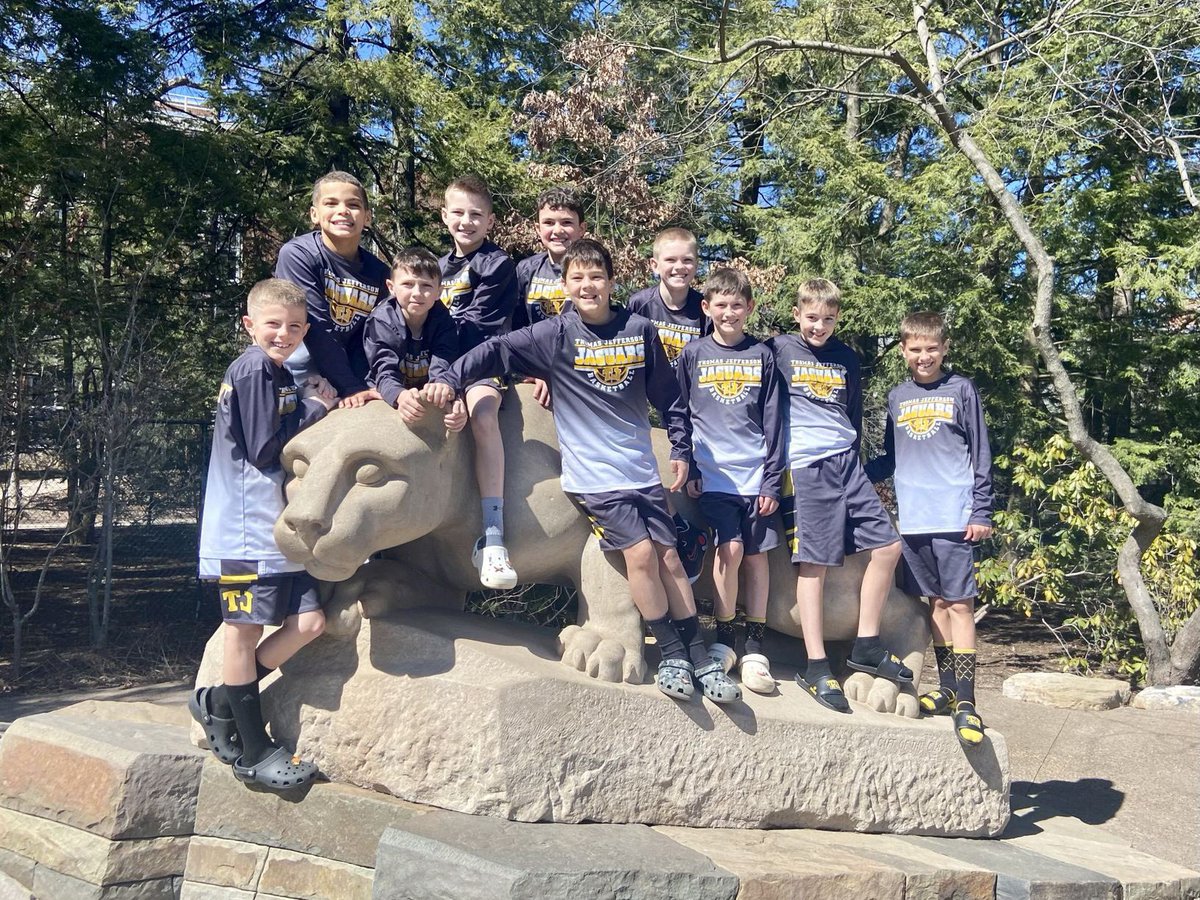 TJ Jaguars 4th Grade Boys Basketball wrapped up a very successful season going 3-1 in the PA State Championship at Penn State. Proud of all the boys on a great year! <a href="/TJHSJaguars/">TJHSJaguars</a> @JHIS_wjhsd <a href="/wjhsd/">West Jefferson Hills SD</a> <a href="/JES_wjhsd/">Jefferson Hills Intermediate School</a> <a href="/TJ_Jaguar_Hoops/">TJ HS Boys Basketball</a>
