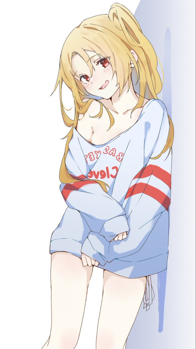 Just the teensiest bit of teasing from her~