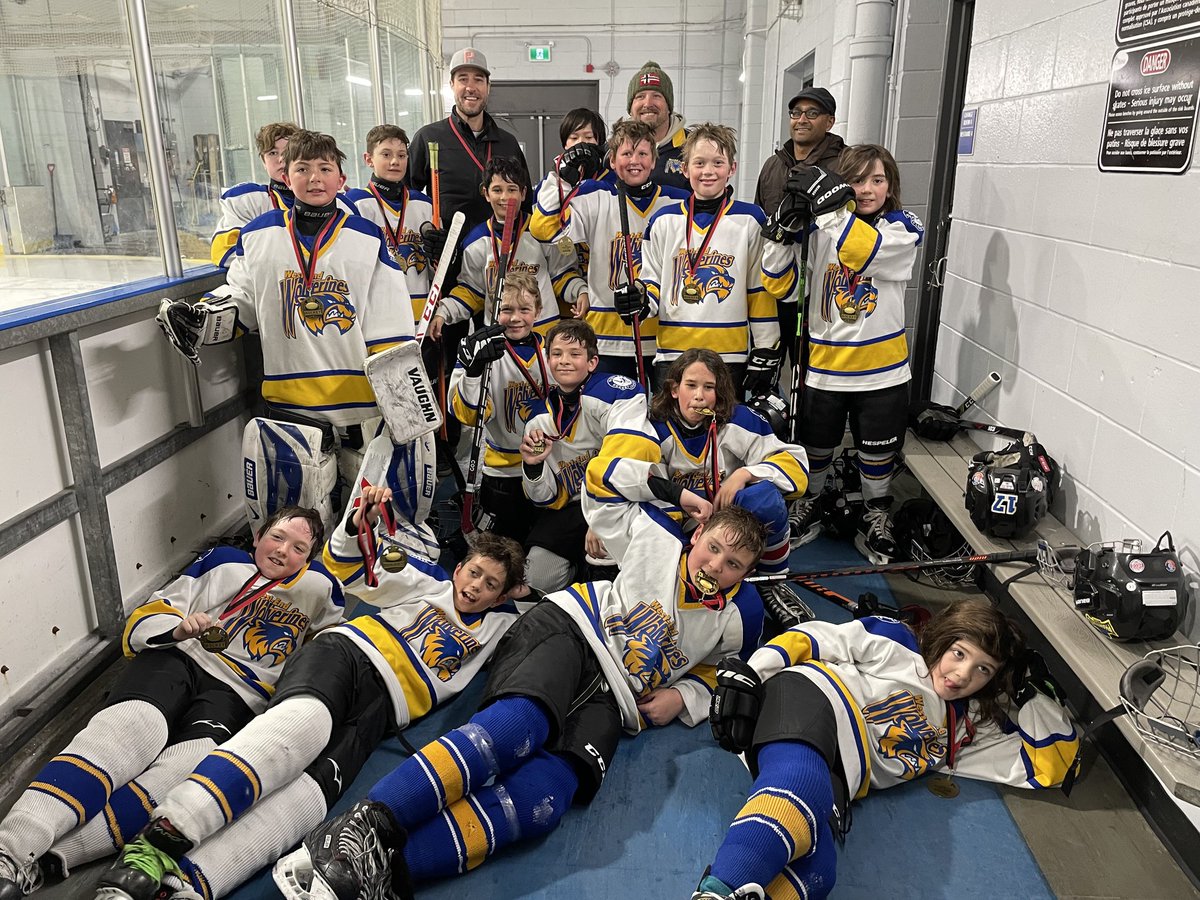 westendhockey's tweet photo. Phantoms for gold 🥇
Another W for #WEHL. This time for our U11-B4 team (the Phantoms) with a 3-1 victory in the finals. https://t.co/v1BkL5FhaA