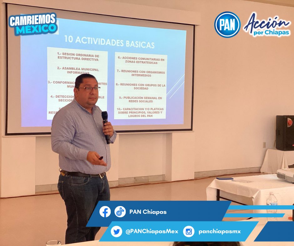 PANChiapasMex's tweet photo. ¡Con todo!👊
¡Con todo!👊
🧢 #2024
🎯Foro Regional Municipal con Sede en #ComitanDeDomínguez !!!
🛣️ #Chilon
#Ocosingo #FronteraComalapa #LaIndependencia #LasMargaritas
#CambiemosMéxico🇲🇽
#Azulate🔵 https://t.co/OsF3Ox0kFo