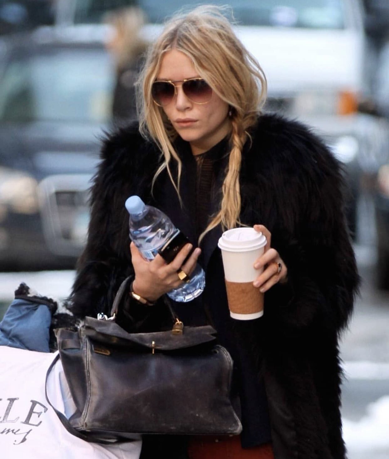 Eboni🤍 on X: Anyway here's Mary Kate Olsen with her Hermes Kelly