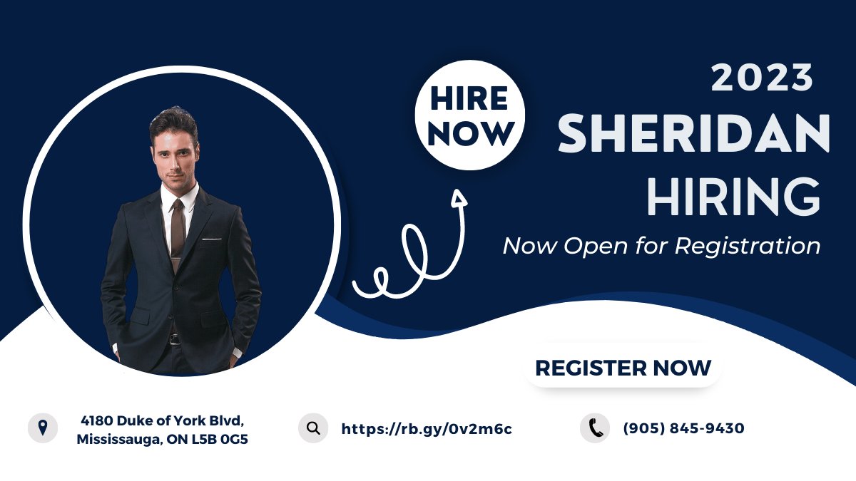 Sheridan 2023 hiring is open now.

With 88.9% Employer Satisfaction Rate, plan your tomorrow’s success today and discover ingenious Sheridan graduates. 📈

Register now and find your next recruit. 👥
hubs.la/Q01J930q0

#emplyomenthubsheridan #communityemploymentservices