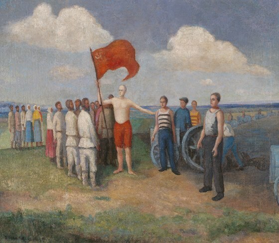 Union, 1930 #kazimirmalevich #socialistrealism wikiart.org/en/kazimir-mal…