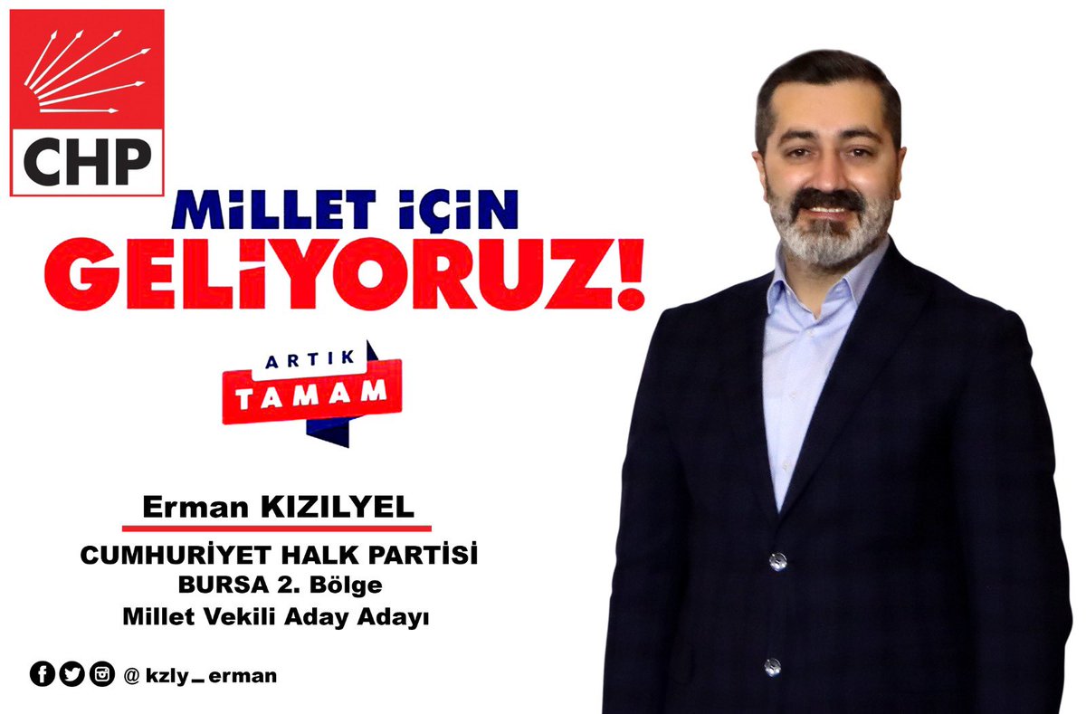 Şehrimize ve Ülkemize hizmet etmek için. Hak, Hukuk ve Adalet için. Ve en önemlisi Milletimiz için GELİYORUZ. #Secim2023