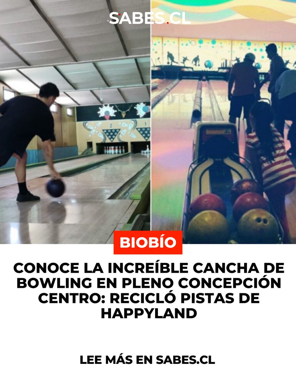 Sabes.cl on Twitter "Conoce la increíble cancha de Bowling en pleno