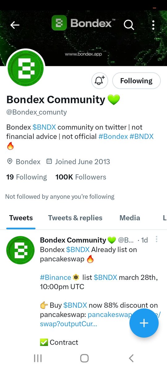 mdzeesh05067327's tweet photo. @Bondex_comunty 0x3cE13DE392Eeb28c101a461980429C3044056Dab https://t.co/Km9wa32U1y