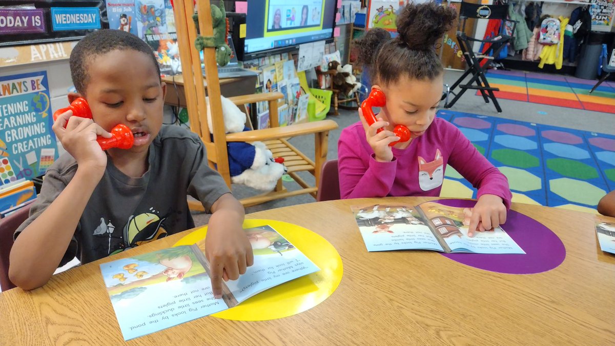 MsBrawnersClass's tweet photo. They love it when I pull out the whisper phones! 🤩 Although, a few of them are still learning how to whisper LOL! I'm boldy declaring that all of my sweet Bravos will be reading on at least an independent level D by the end of this school year. Yesss, I'm a teacher of faith! 💖 https://t.co/BeHHSguNei