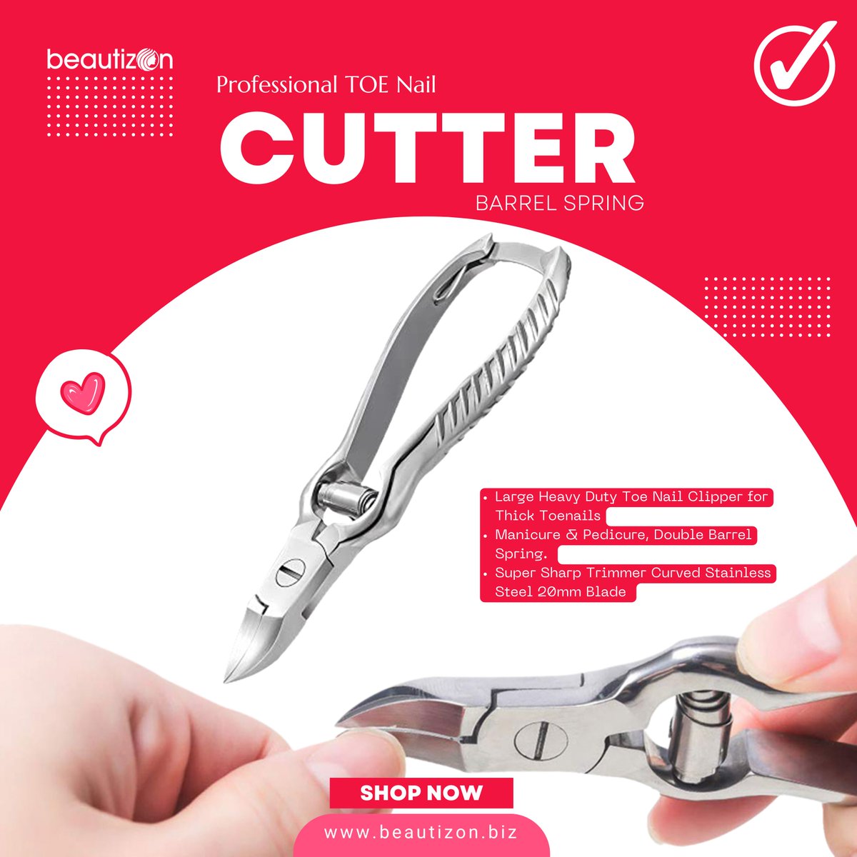 Say goodbye to painful ingrown toenails with our Toenail Cutter! 
#ToenailCutter #FootCare #IngrownToenails #PrecisionTool #ComfortableDesign #SayGoodbyeToPain #GameChanger