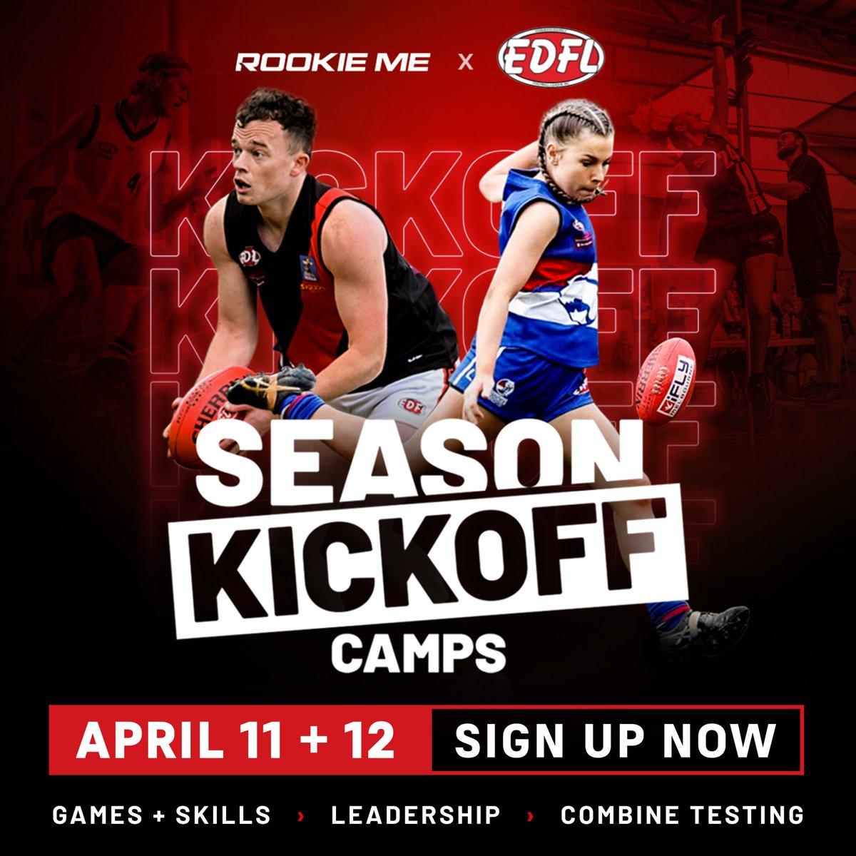 Are you ready to #UnleashYourPotential? We’re inviting all our players between 9-18 years years of age, to join our Season Kickoff events, brought to you by <a href="/Rookieme/">Rookie Me</a>.

Don't miss out on this opportunity to kickstart your development!

🔗 rookieme.com/lp/edfl-season…