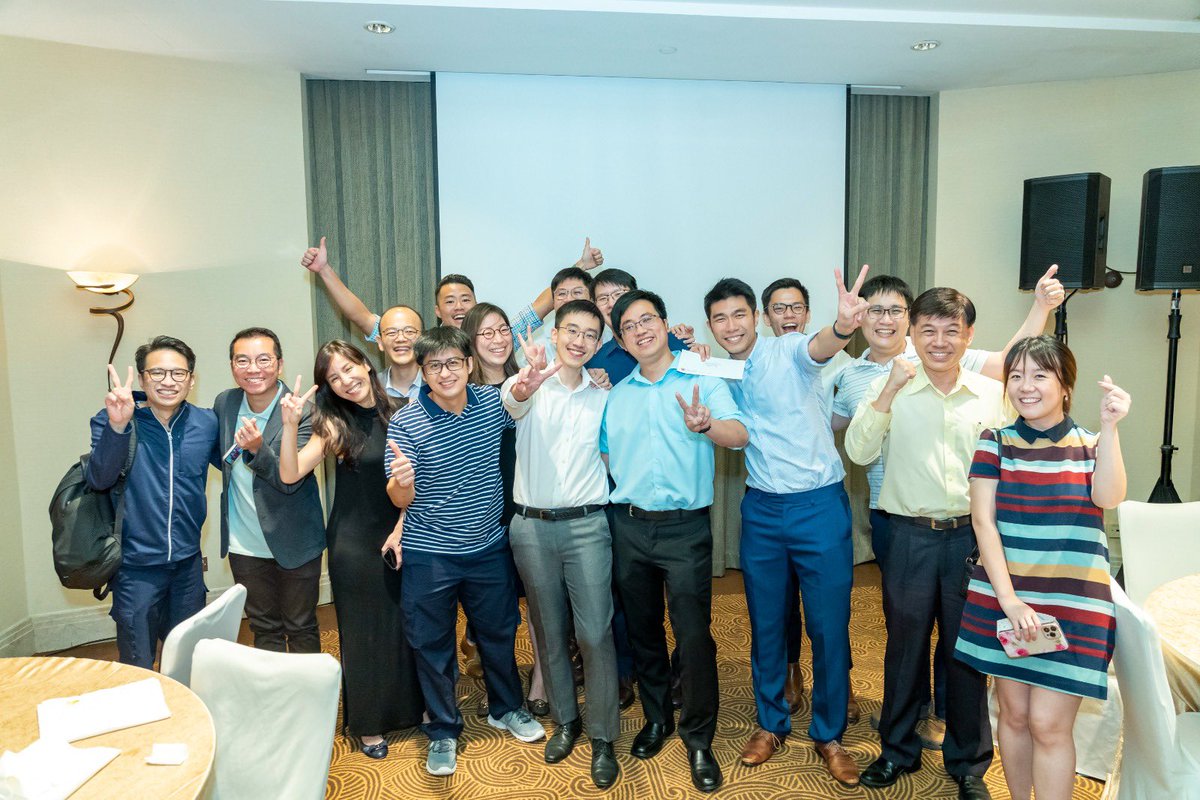drttinglow's tweet photo. Was feeling so high โก๏ธat
#SCSASM 2023 Jeopardy night seeing our #NUHCS #cardiology senior residents winging it strongly ๐ช๐ผin this battle of wits! Luck out on final Jeopardy wager but weโre victorious at heart!
๐ฅ๐ฅ๐ฅ https://t.co/5h8cf0Ukv5