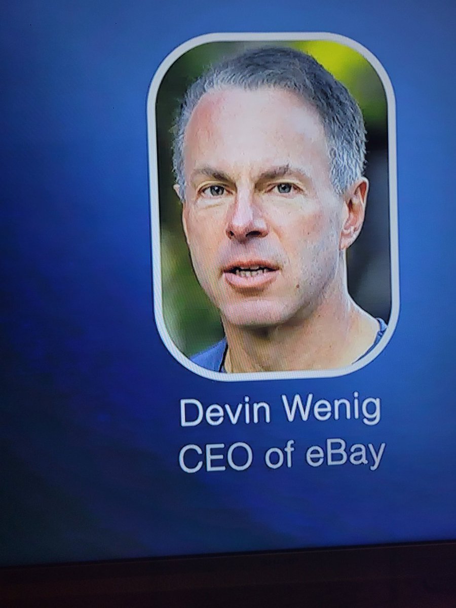 Molly32697849's tweet photo. @60Minutes 2night is CRAZY! I will never use Ebay again! @stevewymer should be in prison &amp; instead he's now running Silicon Valley Boys &amp; Girls Club @BGCA_Clubs! Fire him! Devin Wenig @devinwenig should be in prison too ! Some went to prison but not the millionaires!#nomoreebay https://t.co/OXncb5oGHB