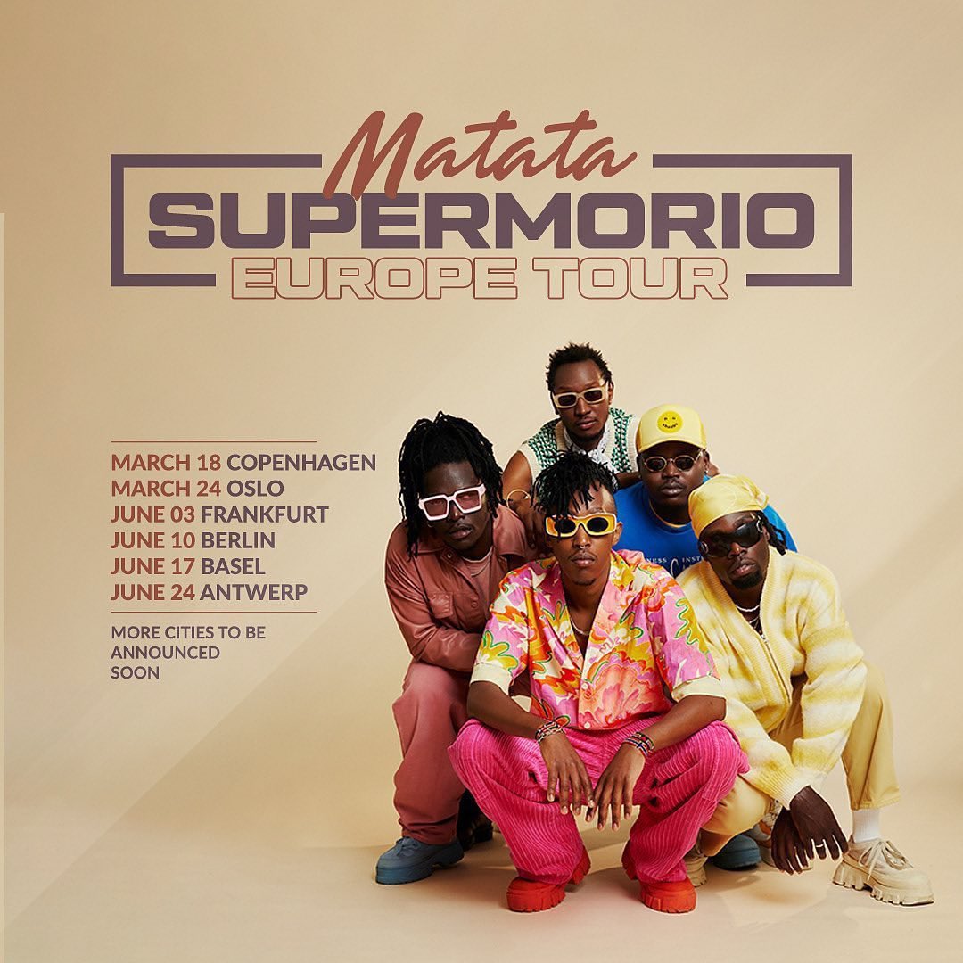 AfricaCentric's tweet photo. Dont Miss the @Matataofficial1 #SuperMorio European Tour which kicked off in style! #matata #matataeuropeantour #africacentric https://t.co/yNtmWGKgPS