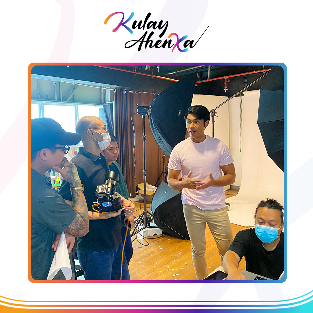 KulayAhenXa's tweet photo. Another shoot with Grind 'N Roll Productions done! 

In all honesty, we’re itching (get it, get it?) to show you all our final materials for Dermazole. Tune in for more!

#KXph #KulayAhenXa https://t.co/09aBrGDy6K