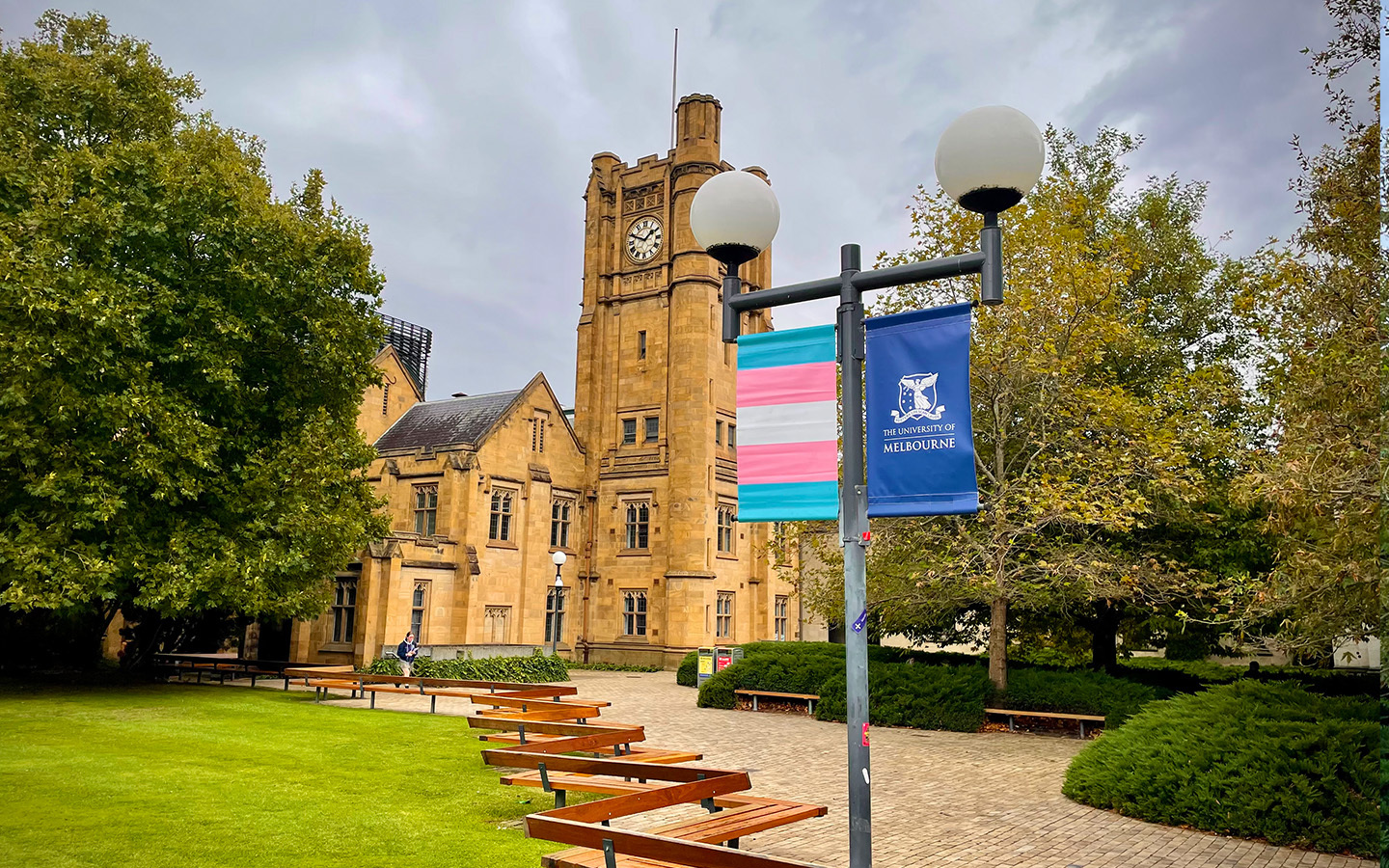 University of Melbourne on X: "#UniMelb will display transgender flags across campuses this week in celebration of International Transgender Day Of Visibility. While #TDOV is a celebration, it's also a chance for