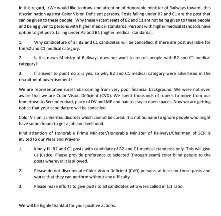 VIVEKDUtta3975's tweet photo. #Justice_For_B2_C1_Railway_Candidates_GroupD
@AshwiniVaishnaw
@mygovindia
@bhartiyarailrb
@RailMinIndia
@PMOIndia
@ANI
@KhanSir__gs
@TheLallantop
@SCRailwayIndia
हमें हमारी सीट पहले जैसे चाहिए अचानक पोस्ट्स क्यूं घटाई गई? क्या कारण है इसका ? जवाब दीजिए https://t.co/4qelSULJk6
