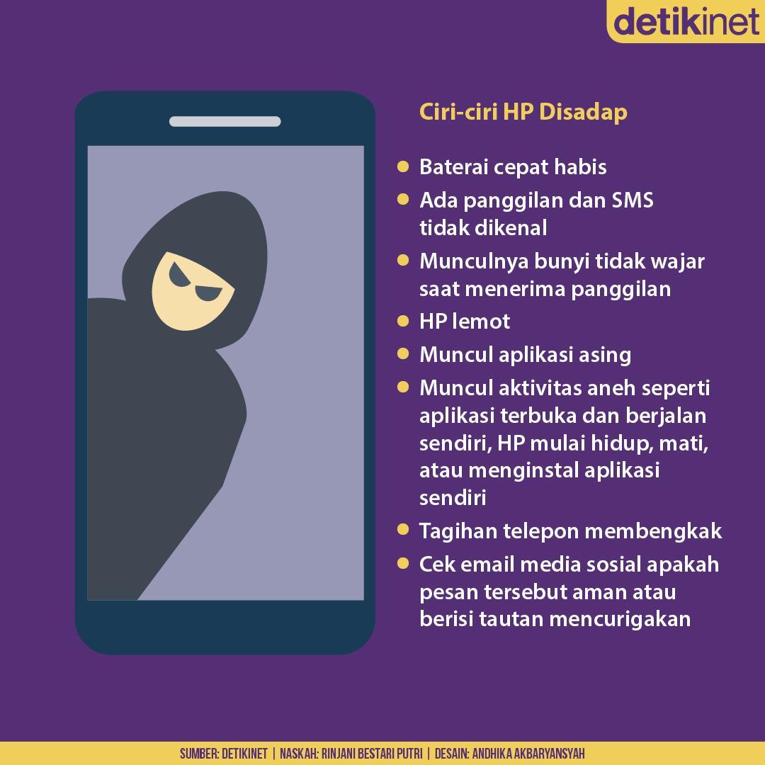 detikinet's tweet photo. HP yang disadap kadang tidak disadari dan bisa dialami siapa saja. Imbasnya data korban bisa dicuri hingga disalahgunakan dan dijual di pasar gelap. Ngeri kan!⁣
⁣
Lalu, gimana cara tahu kalau HP kita sedang disadap dan gimana cara mengatasinya?
⁣
#Penyadapan #Handphone #Tips https://t.co/Ov4g5BQkRX