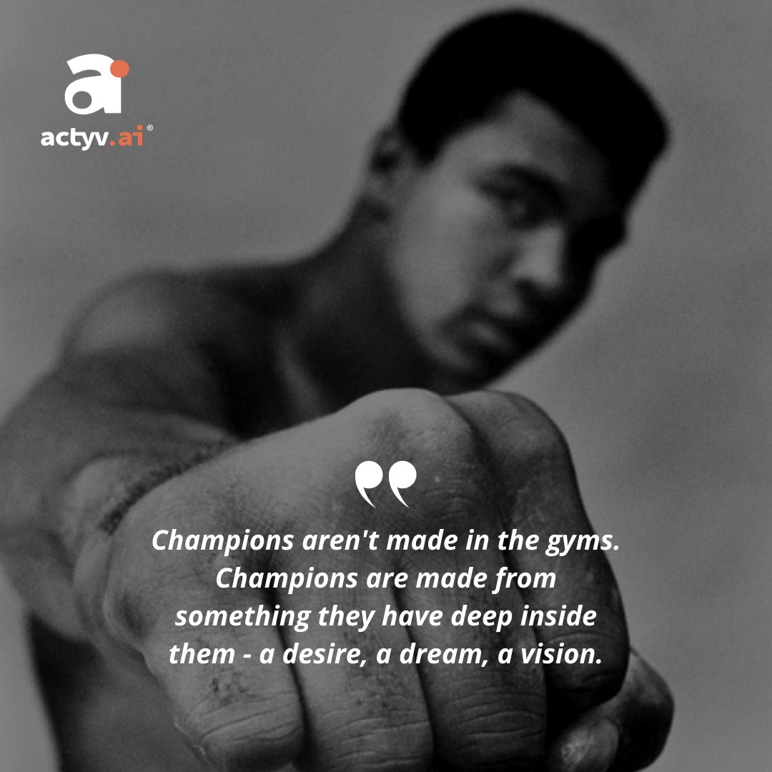 Start this week with a winning mindset! Let's chase our dreams with passion and determination. Happy Monday!

#MondayMotivation #MotivationMonday