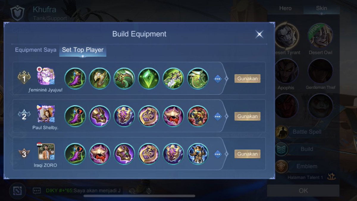 MLBB Menfess on Twitter: "ml! sesat"