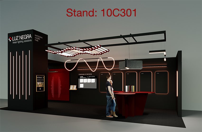 Mañana empieza REBUILD en Ifema (Madrid). Estaremos esperándote en el pabellón 10 Stand 10C301 para mostrarte nuestras últimas novedades y entregarte nuestro nuevo catálogo de materiales para desarrollar tus proyectos de iluminación lineal. Te esperamos!