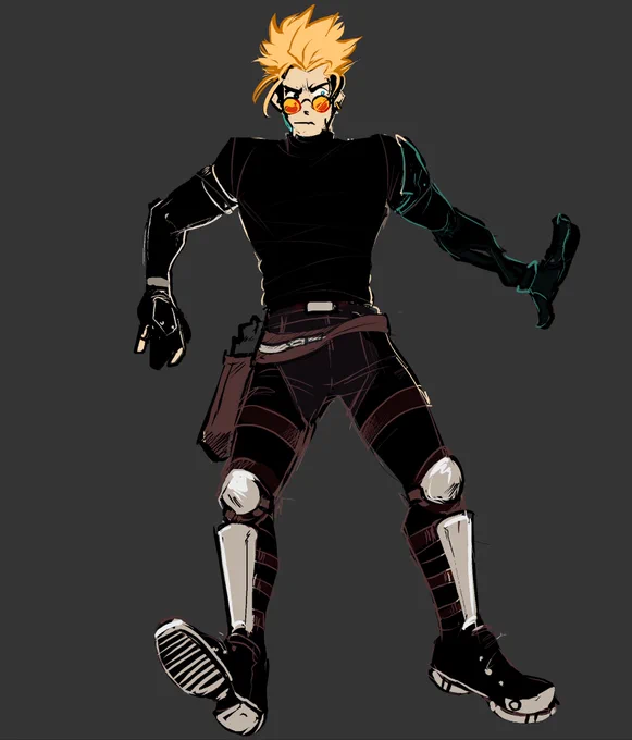 I wanted to do hc shit again. Also funky pose idk why. #TRIGUN #TRIGUNSTAMPEDE 