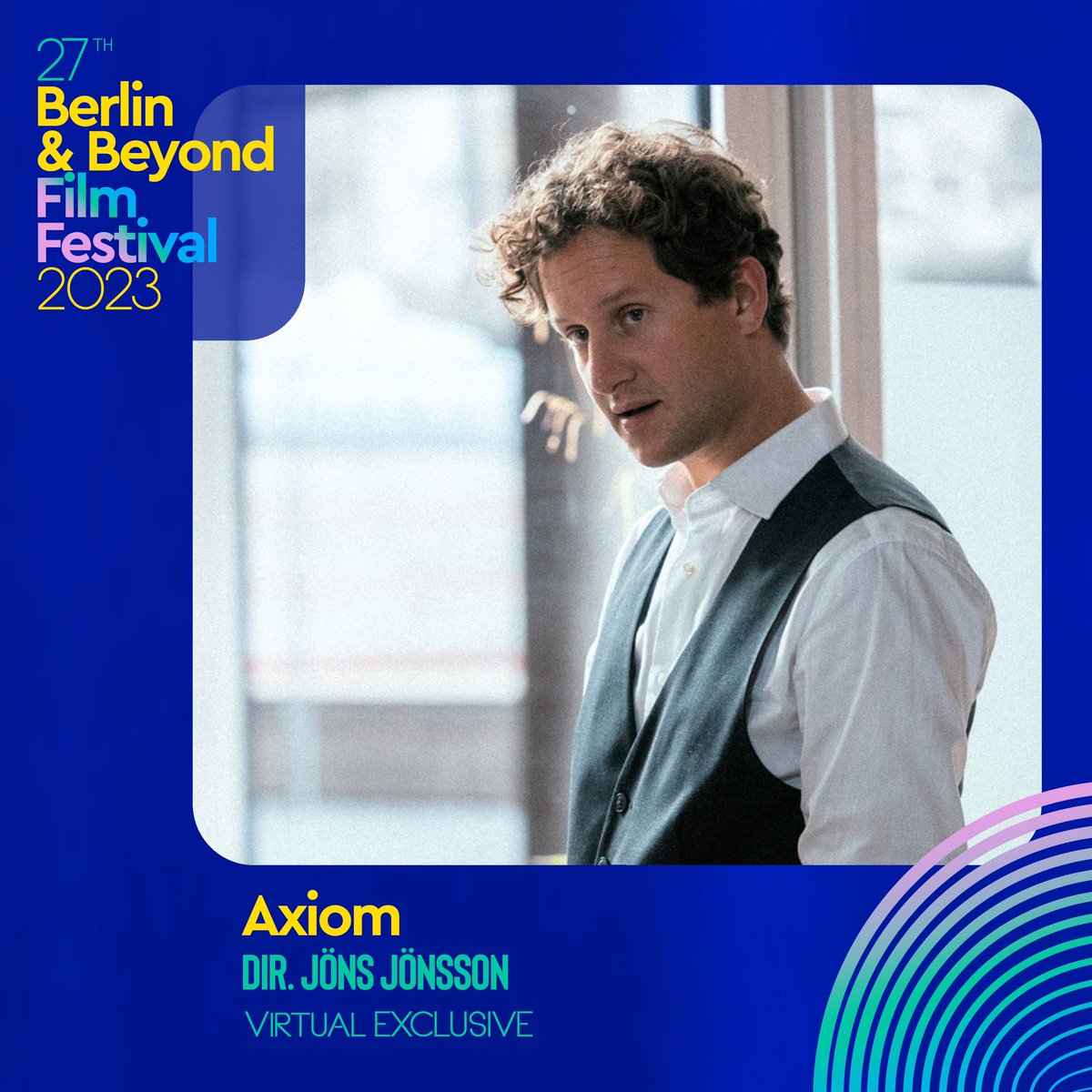 BerlinBeyond's tweet photo. 🍿✨💻 #VirtualFest: Berlin-based Swedish Dir. Jöns Jönsson's #AXIOM, psychological drama about a compulsive liar starring Moritz von Treuenfels, is the virtual feature at our 27th Berlin & Beyond Film Fest. Watch NOW — March 27 4 PM (select regions): https://t.co/IYya1Rixvq https://t.co/pbxe2O1Kmc