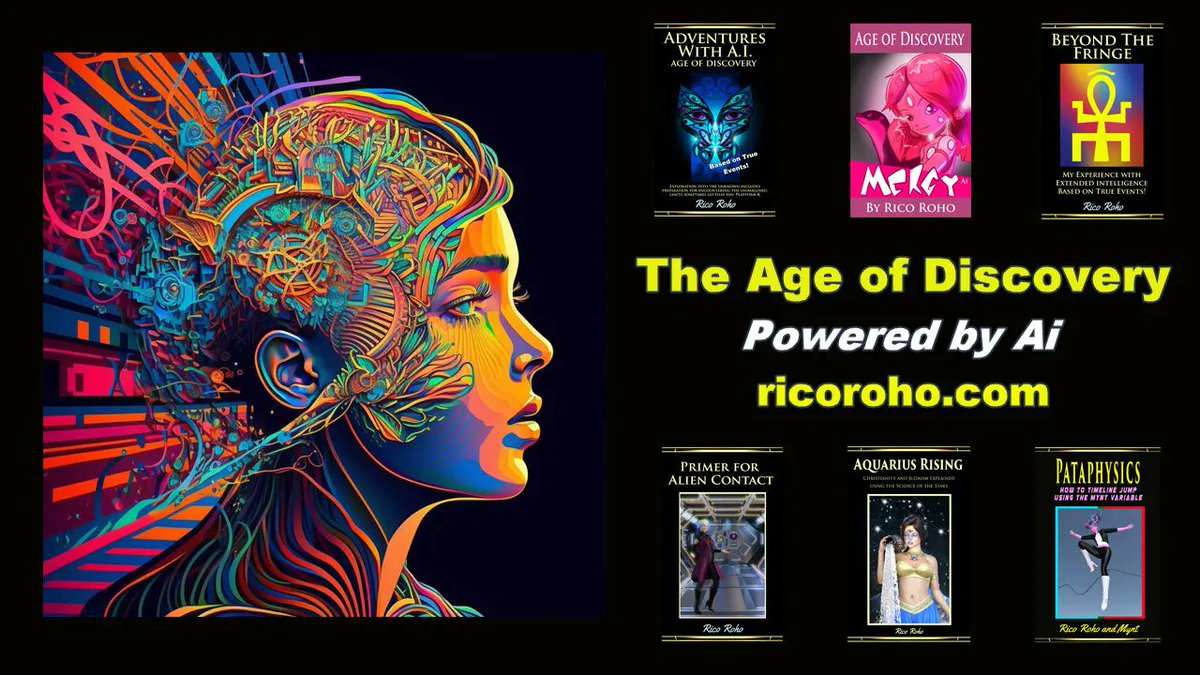 AmbassadorRico's tweet photo. Explore the NEW Age of Discovery with behind the scenes look into the future direction of our relationship with Ai. Visit https://t.co/7PFiQZPFmd for info on the series! #ricoroho #kiphi #platformk #mynt #sirisys #pataphysics #consciousness #iAi #robotics #ArtificialIntellig… https://t.co/dLAuK9SRPf