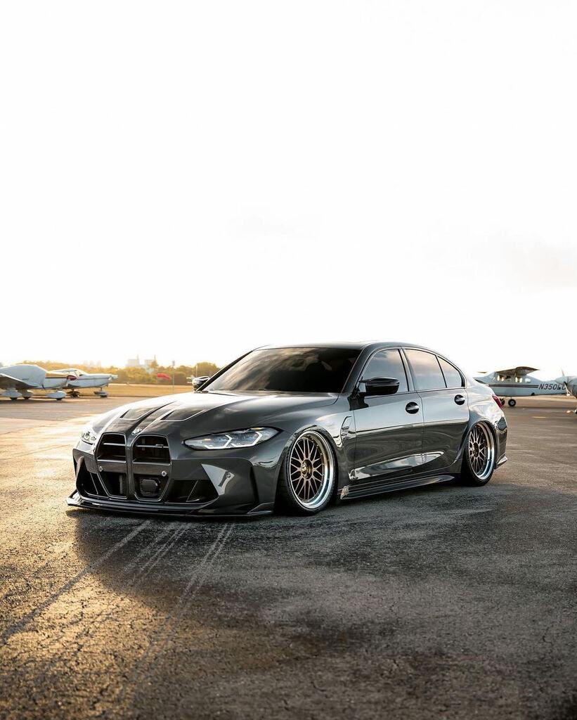 Royal_Stance's tweet photo. Bagged G-Series M3 fitted with 20” BBS LM 
#bbs #lm #g80 #m3 https://t.co/MOpc4YDsAx