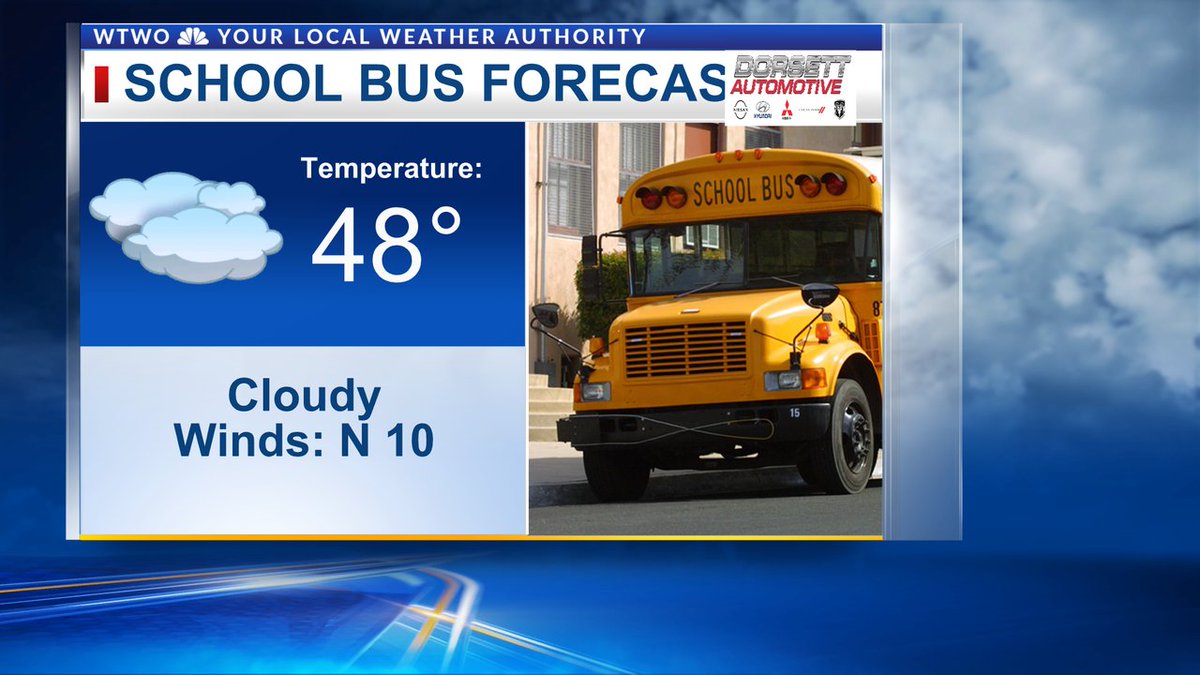 DopplerdanDan's tweet photo. School Bus Forecast https://t.co/CkE4nUSjXv