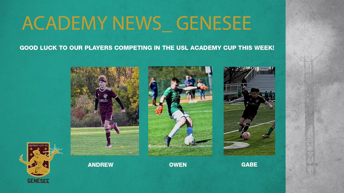 Detroit City FC Youth Genesee tweet media