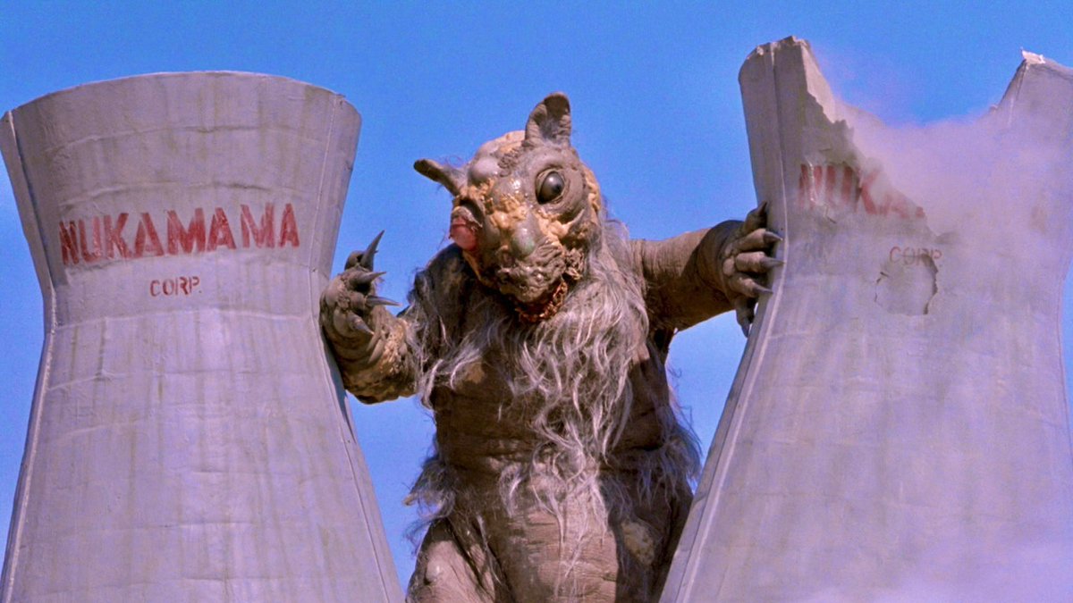 EugWSerra's tweet photo. On April 12, 1991, Class of Nuke 'Em High 2: Subhumanoid Meltdown was released. #ClassOfNukeEmHigh2SubhumanoidMeltdown #LloydKaufman #BrickBronsky #LisaGaye
#LeesaRowland https://t.co/by3ynUMr0n