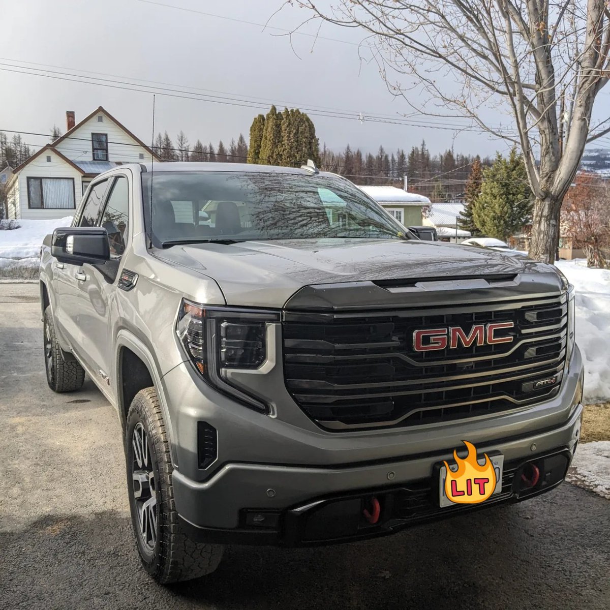 Bought a new truck this weekend! Excited for the upgrade and the new features the old truck was missing. #GMC #AT4 #NewTruck