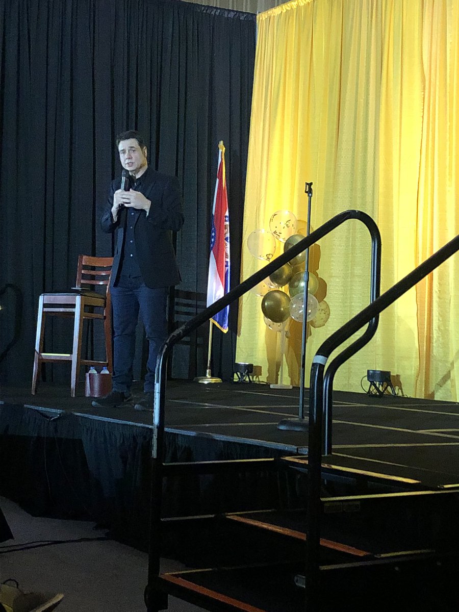 caseykarnes1's tweet photo. Adam Ferrara providing some comedic relief to kick off the 50th annual @MOASSP Conference!! 

Laughter is good for the soul! #MOSC23 https://t.co/MCw8reAWIm