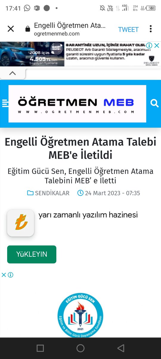 fbccvnl's tweet photo. @KucukkayaIsmail Engelli öğretmenler destek bekliyoruz... https://t.co/PI3oIsX1xy